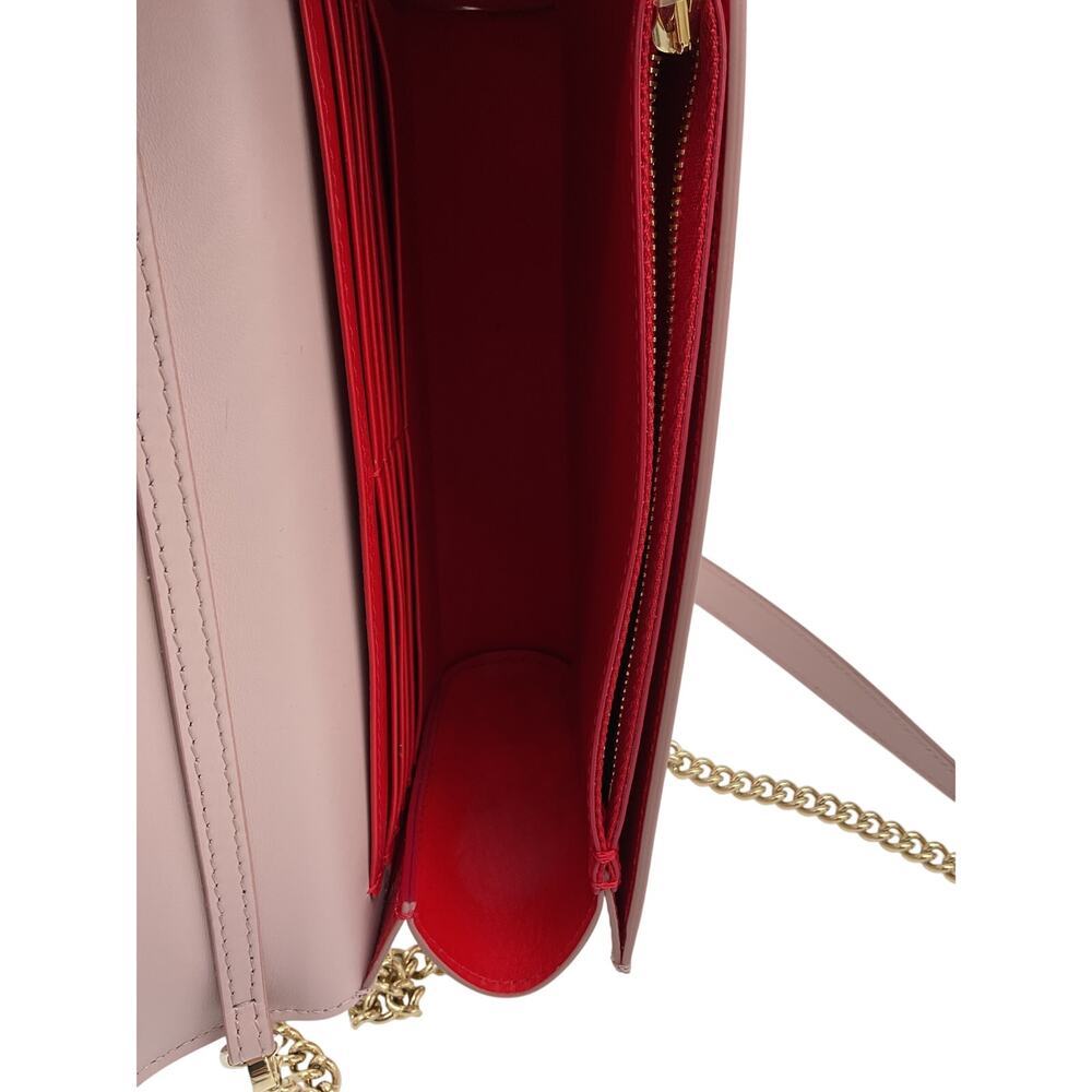 Christian Louboutin Studded Pink Paloma Clutch Bag - Picture 6 of 8